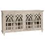Crestview Collection Cathedral Design 4 Door Sideboard