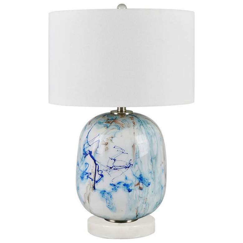 Image 1 Crestview Collection Channing Reverse Painted Glass Table Lamp