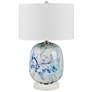 Crestview Collection Channing Reverse Painted Glass Table Lamp