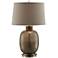 Crestview Collection Charlotte 28" Mastic Bronze Glass Table Lamp