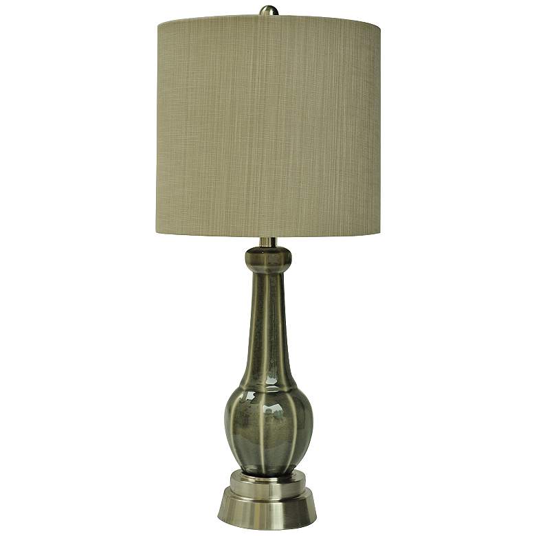 Image 1 Crestview Collection Chesapeake Gray Ceramic Table Lamp