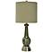 Crestview Collection Chesapeake Gray Ceramic Table Lamp
