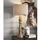 Crestview Collection Clarie Blond Wood Table Lamp