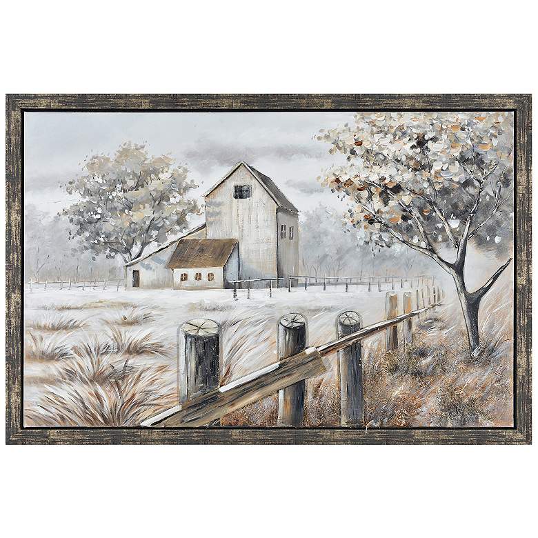 Image 1 Crestview Collection Close Kin 59 inchW Framed Canvas Wall Art
