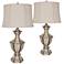 Crestview Collection Coffman Sandstone Table Lamps Set of 2