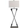 Crestview Collection Colson Arrows with Decorative Rope Metal Table Lamp