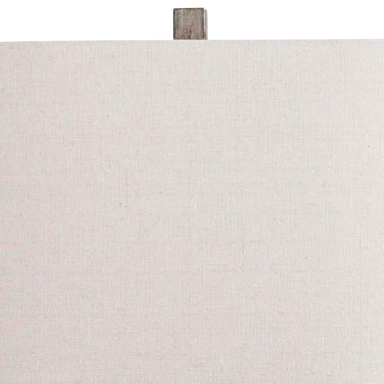 Image 3 Crestview Collection Colton 20 1/2" Slant Stripe Rustic Table Lamp more views