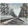 Crestview Collection Country Road 50" Wide Canvas Wall Art