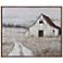Crestview Collection Country Road Framed Canvas Wall Décor