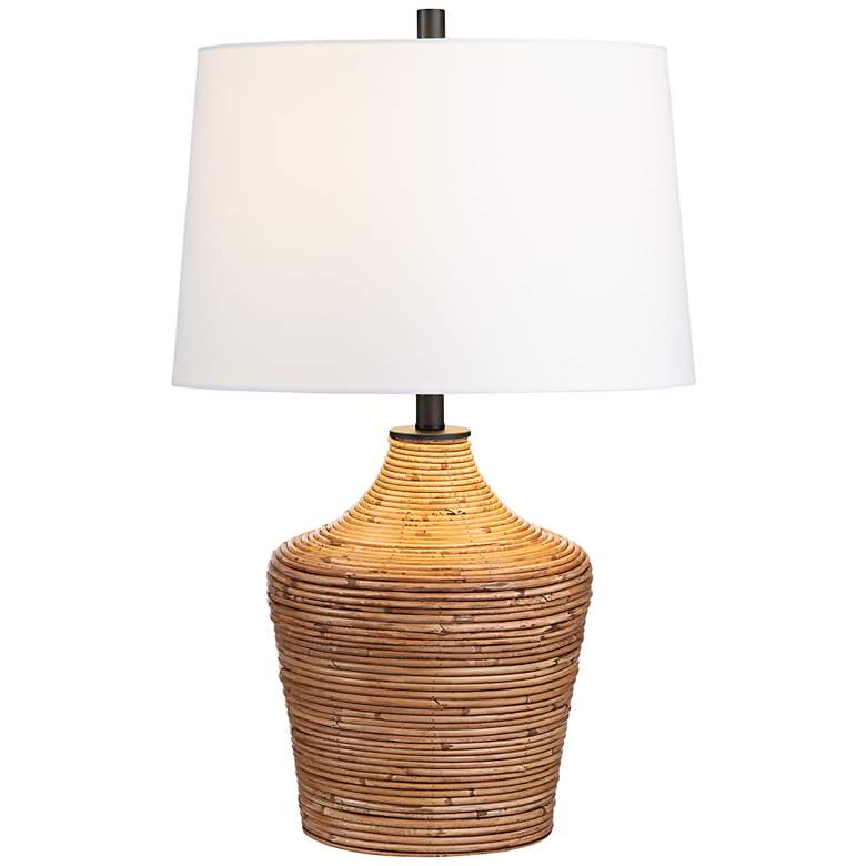 Image 5 Crestview Collection Crosby Rattan Table Lamp more views