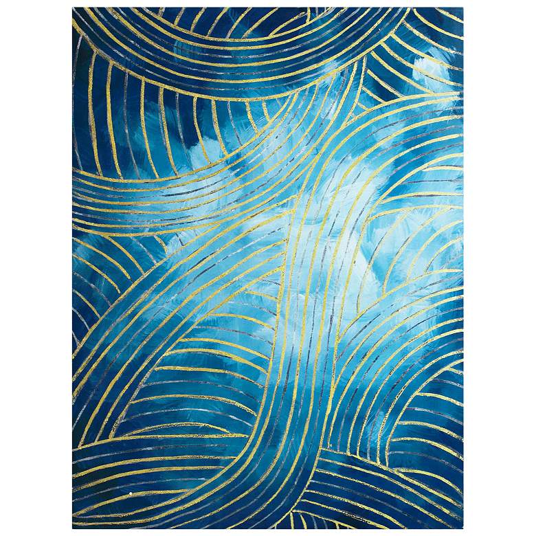 Image 1 Crestview Collection Crossover 40" High Canvas Wall Art