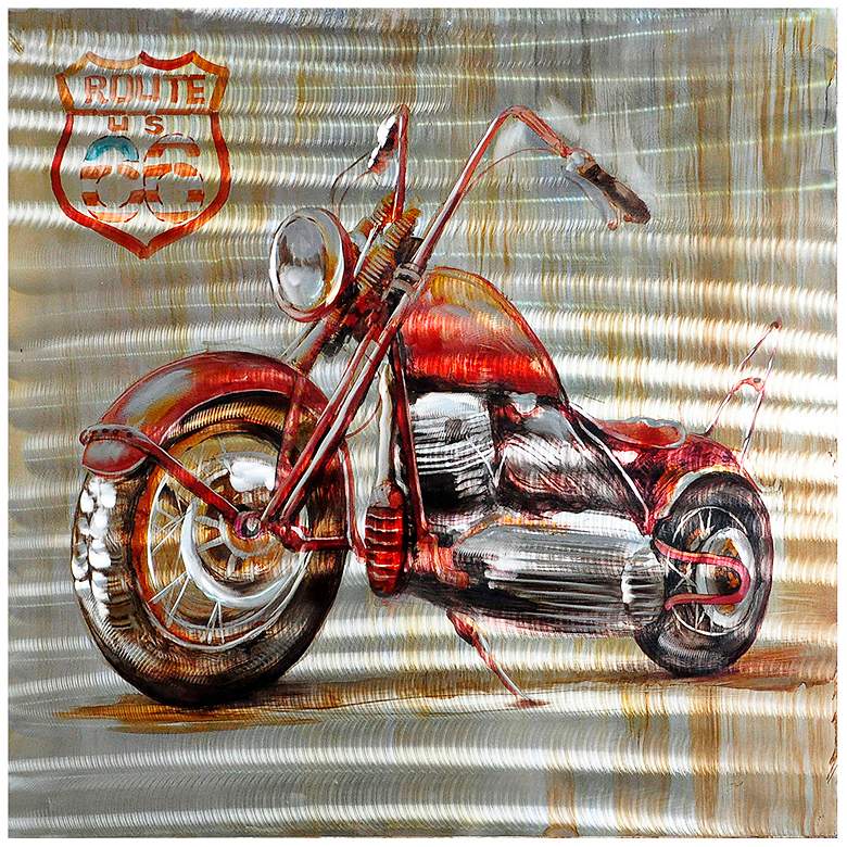 Image 1 Crestview Collection Cruiser I 39 1/2 inch Square Wall Art