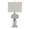 Crestview Collection Crystal Beach White Shell Table Lamp