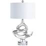 2_Crestview Collection Curren Silverleaf Sculptural Table Lamp