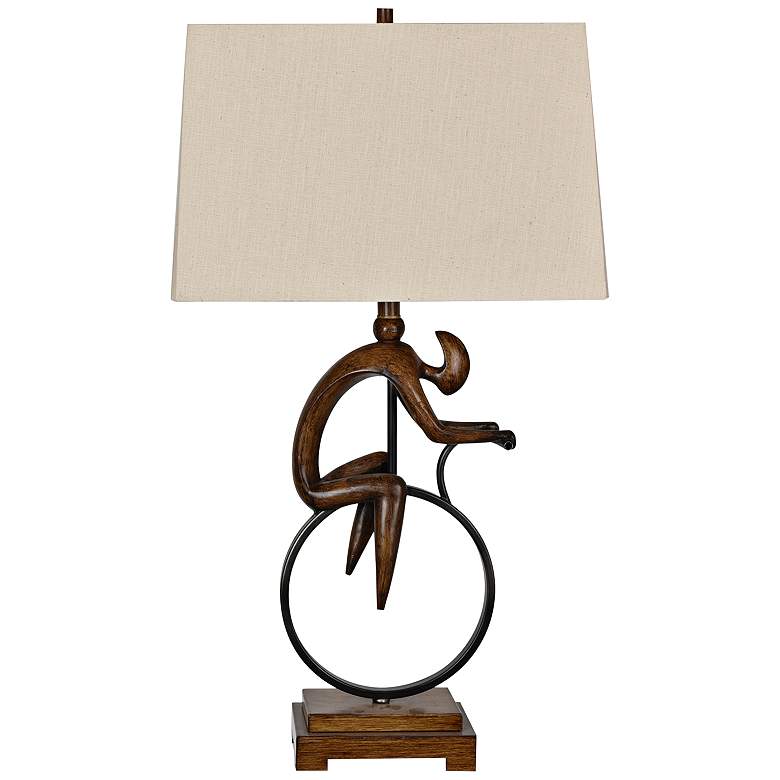 Image 1 Crestview Collection Cycle Bike Rider Table Lamp