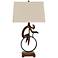 Crestview Collection Cycle Bike Rider Table Lamp
