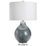 2_Crestview Collection Dalton 31" High Blue and Gray Glass Table Lamp