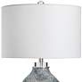 4_Crestview Collection Dalton 31" High Blue and Gray Glass Table Lamp more views