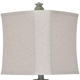 Image2 of Crestview Collection Daryl I Antique Blue-Green Table Lamp more views