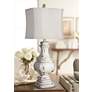 Crestview Collection Daryl II Antique White Table Lamp
