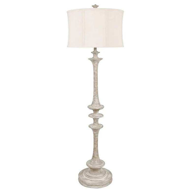 Image 1 Crestview Collection Dawson Candlestick Resin Floor Lamp