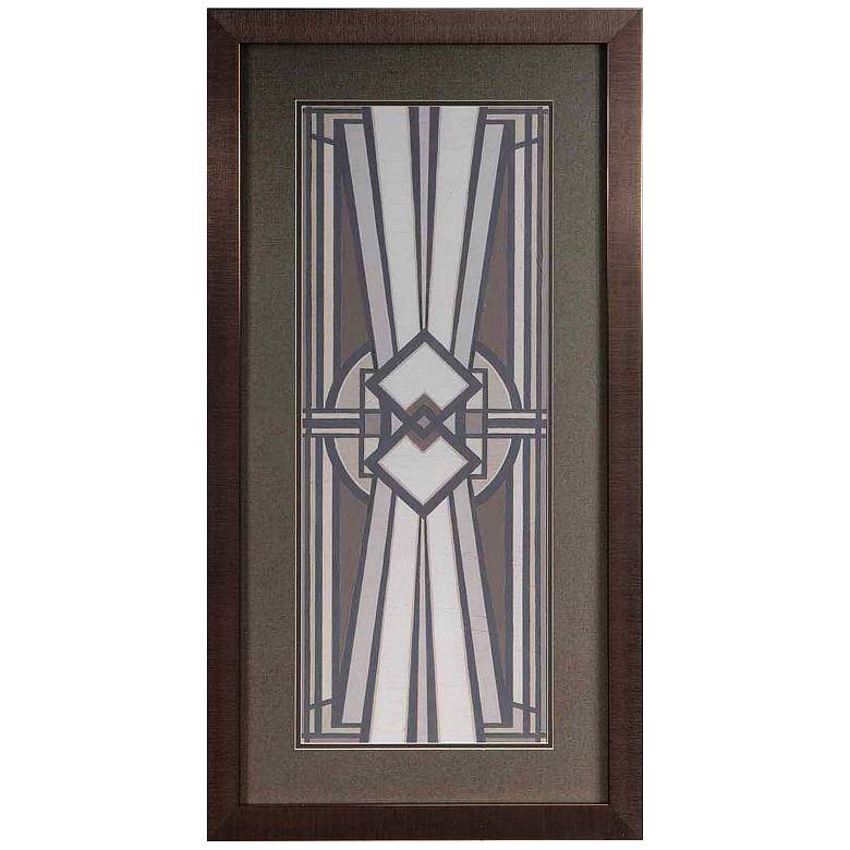 Image 1 Crestview Collection Deco Panel I 38 inch High Wall Art 