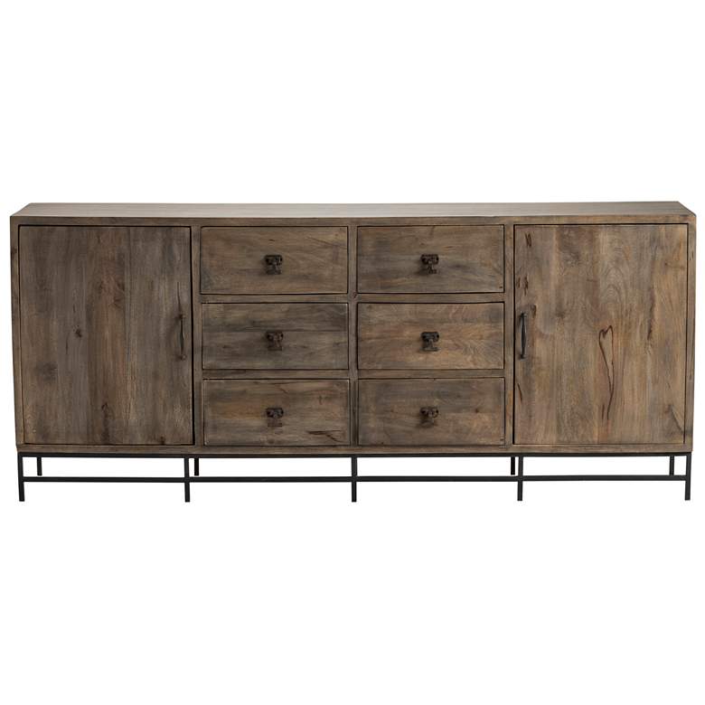 Image 1 Crestview Collection Devonshire Two Door Wooden Sideboard