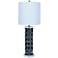Crestview Collection Dimensions Gunmetal Table Lamp