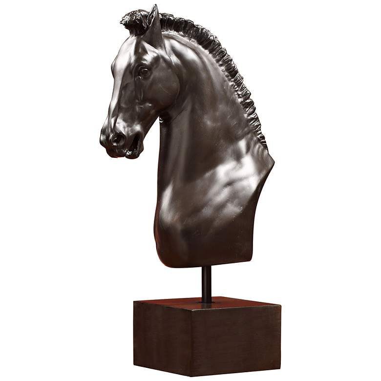Image 1 Crestview Collection Dressage Horse 16 inch High Statue
