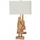 Crestview Collection Driftwood Natural Wood Table Lamp