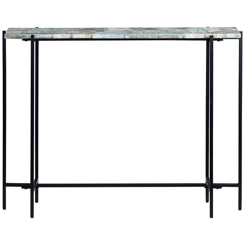 Image 1 Crestview Collection Dublin 42"W Black Console Table