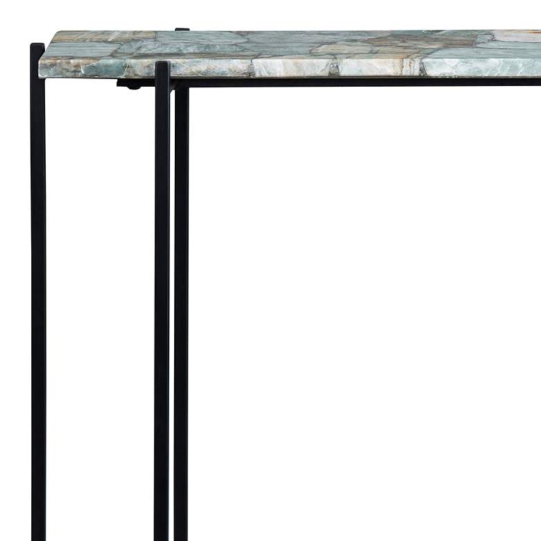 Image 2 Crestview Collection Dublin 42"W Black Console Table more views