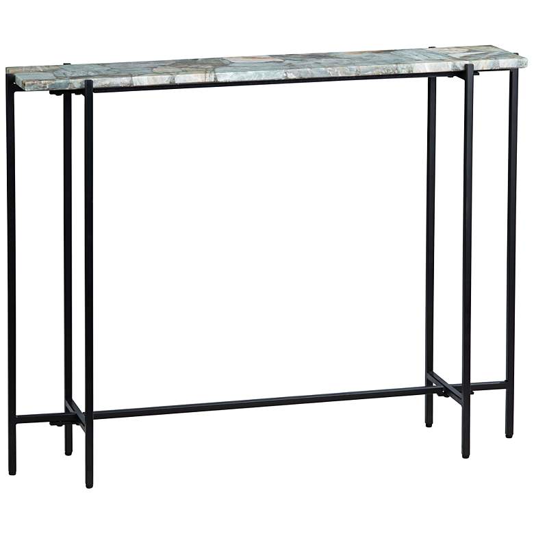 Image 4 Crestview Collection Dublin 42"W Black Console Table more views