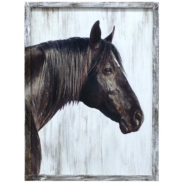 Image 1 Crestview Collection Duke 24" High Framed Canvas Wall Art