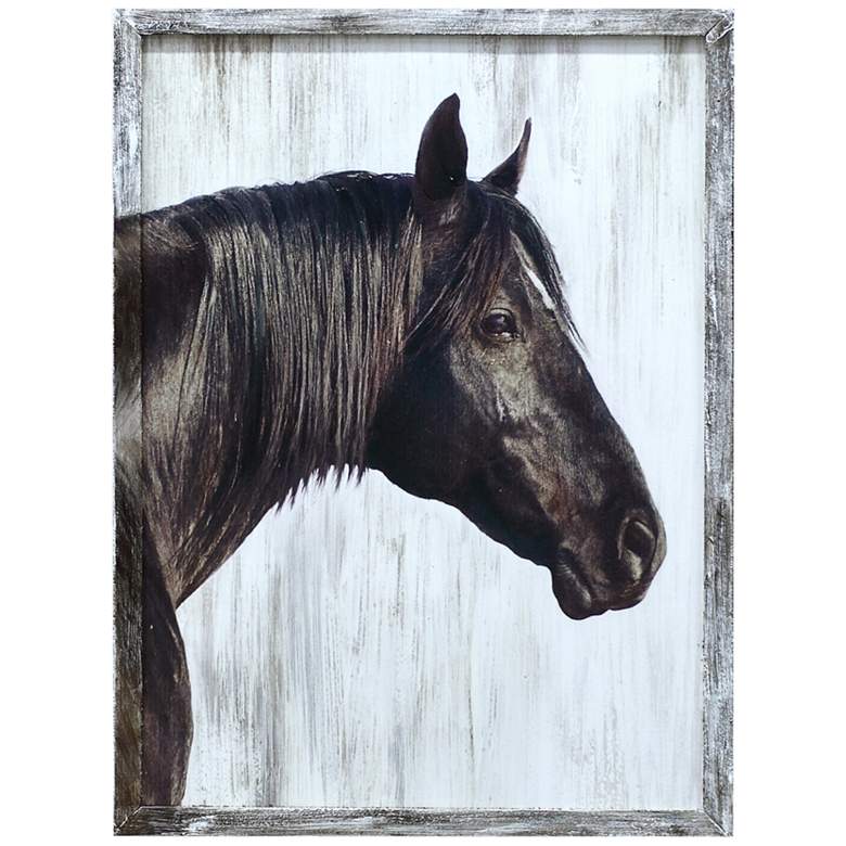 Image 1 Crestview Collection Duke 24 inch High Framed Canvas Wall Art