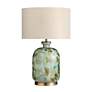 2_Crestview Collection Ember 29" High Blue Green Urn Glass Table Lamp more views