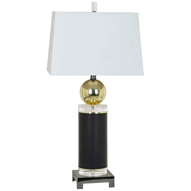 Image 1 Crestview Collection Empire Crystal and Metal Table Lamp