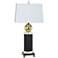 Crestview Collection Empire Crystal and Metal Table Lamp
