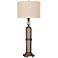Crestview Collection Espinoza Vintage Bronze Tall Table Lamp