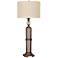 Crestview Collection Espinoza Vintage Bronze Tall Table Lamp