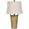 Crestview Collection Farm Bucket Rustic Metal Table Lamp
