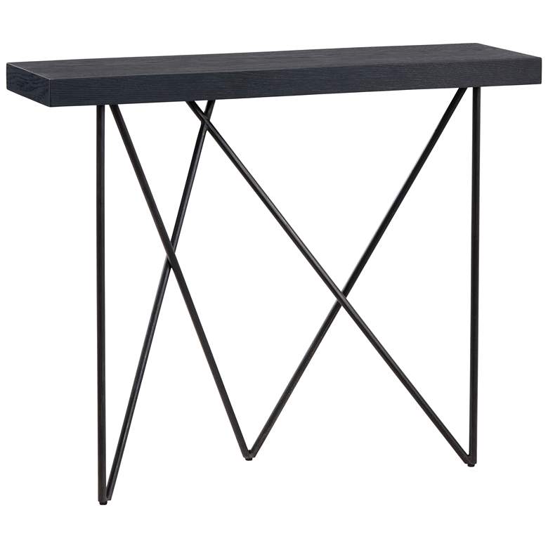Image 1 Crestview Collection Felix 39 1/2" Wide Modern Wood Console Table