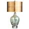 Crestview Collection Fleur 27 1/2" Bottle Glass and Crystal Table Lamp