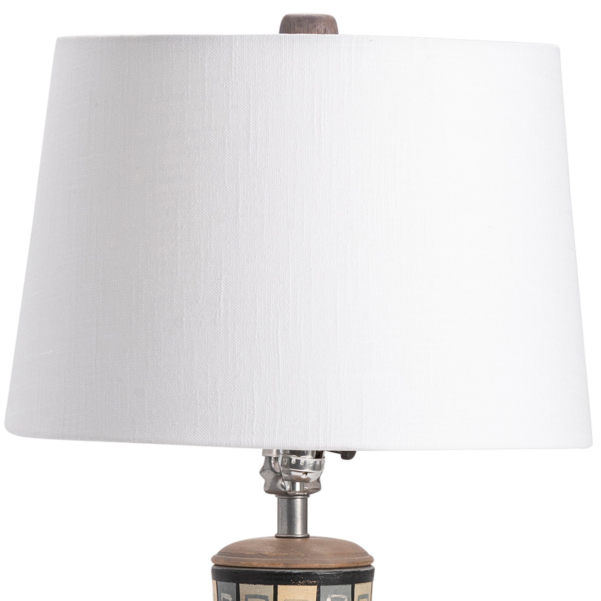 Crestview Collection Fresno HandPainted Ceramic Table Lamp 462G1