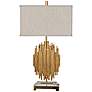 2_Crestview Collection Galveston 30 1/2" Modern Gold Metal Table Lamp