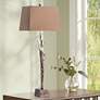 Crestview Collection Giacometti Bronze Metal Buffet Lamp with Bronze Shade