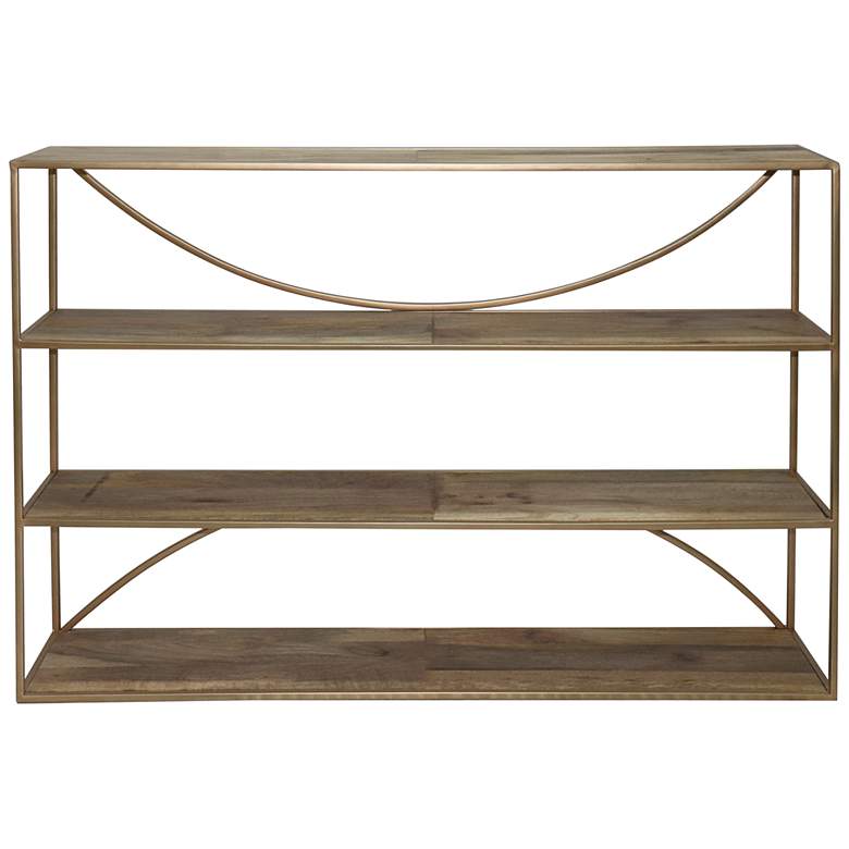 Image 1 Crestview Collection Hammond 52"W Mango Wood Console Table 