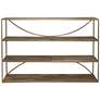 Crestview Collection Hammond 52"W Mango Wood Console Table 