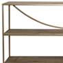 Crestview Collection Hammond 52"W Mango Wood Console Table 