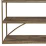 Crestview Collection Hammond 52"W Mango Wood Console Table 